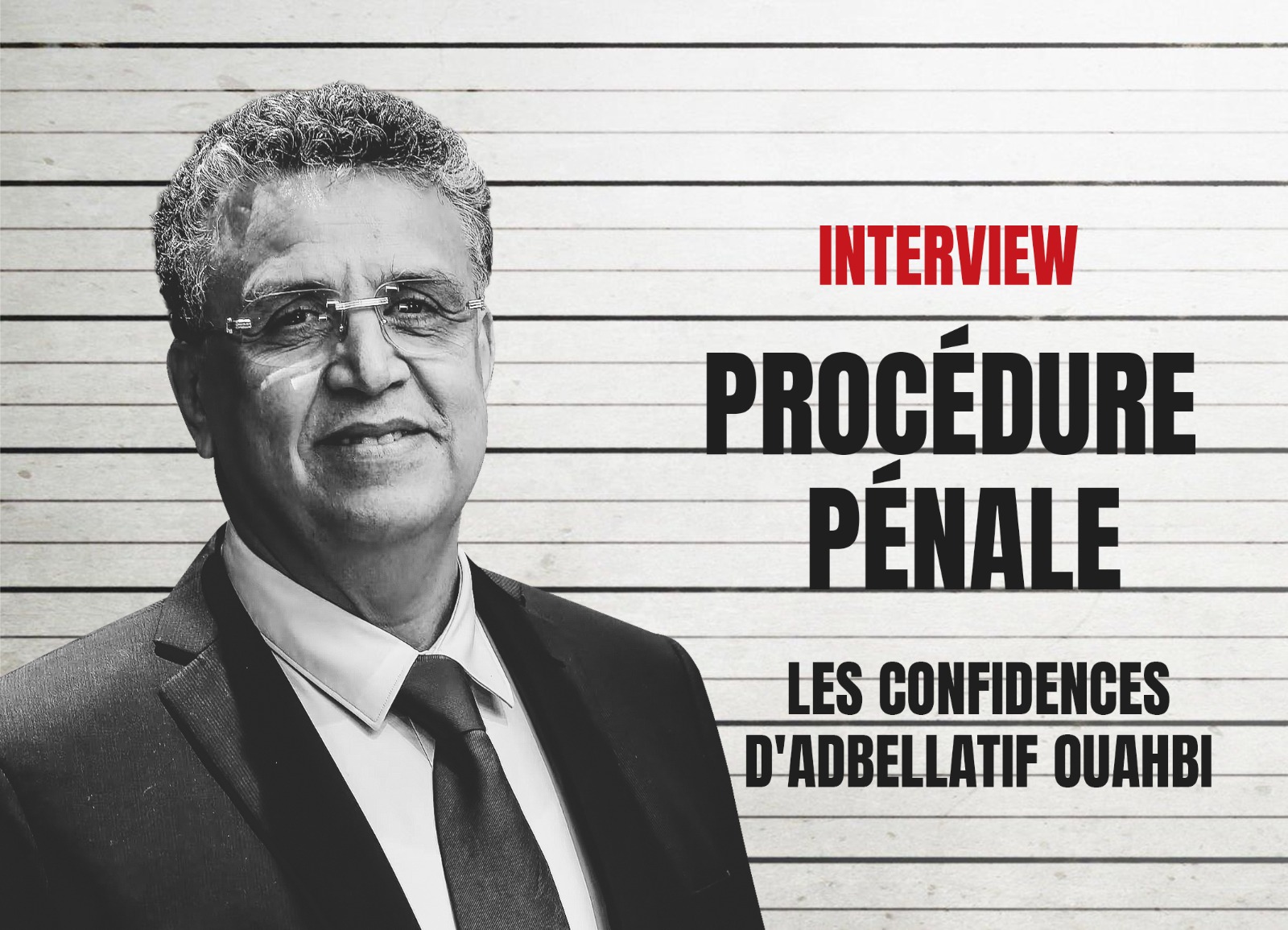 Abdellatif Ouahbi, ministre de la Justice.