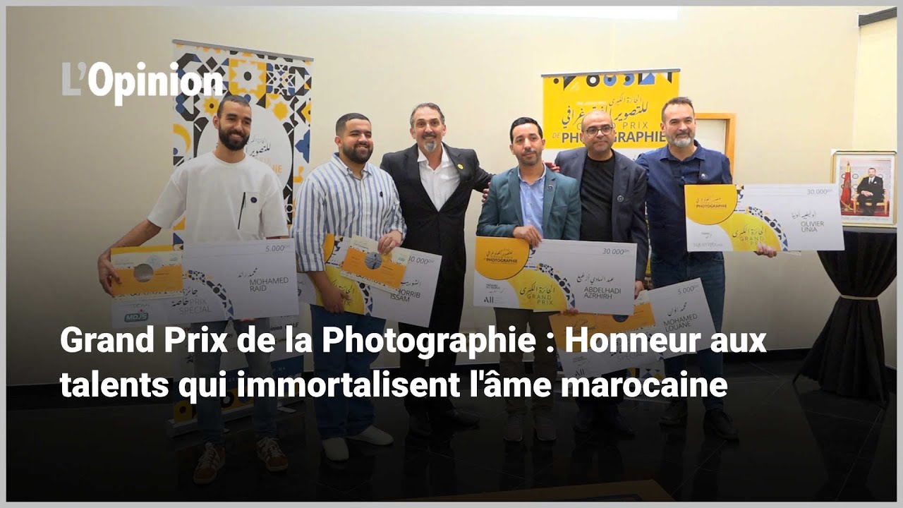 Grand Prix de la Photographie : Honneur aux talents qui immortalisent l’âme marocaine