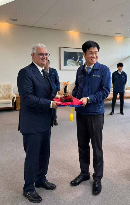 Flotte marine marchande du Maroc : Nizar Baraka en visite de prospection en Corée du Sud Flotte marine marchande du Maroc : Nizar Baraka en visite de prospection en Corée du Sud