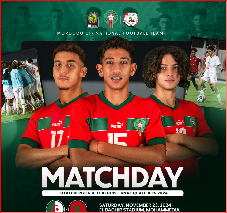 UNAF U17/ Cet après-midi, un intense Maroc-Algérie : Horaire? Chaînes ? UNAF U17/ Cet après-midi, un intense Maroc-Algérie : Horaire? Chaînes ?