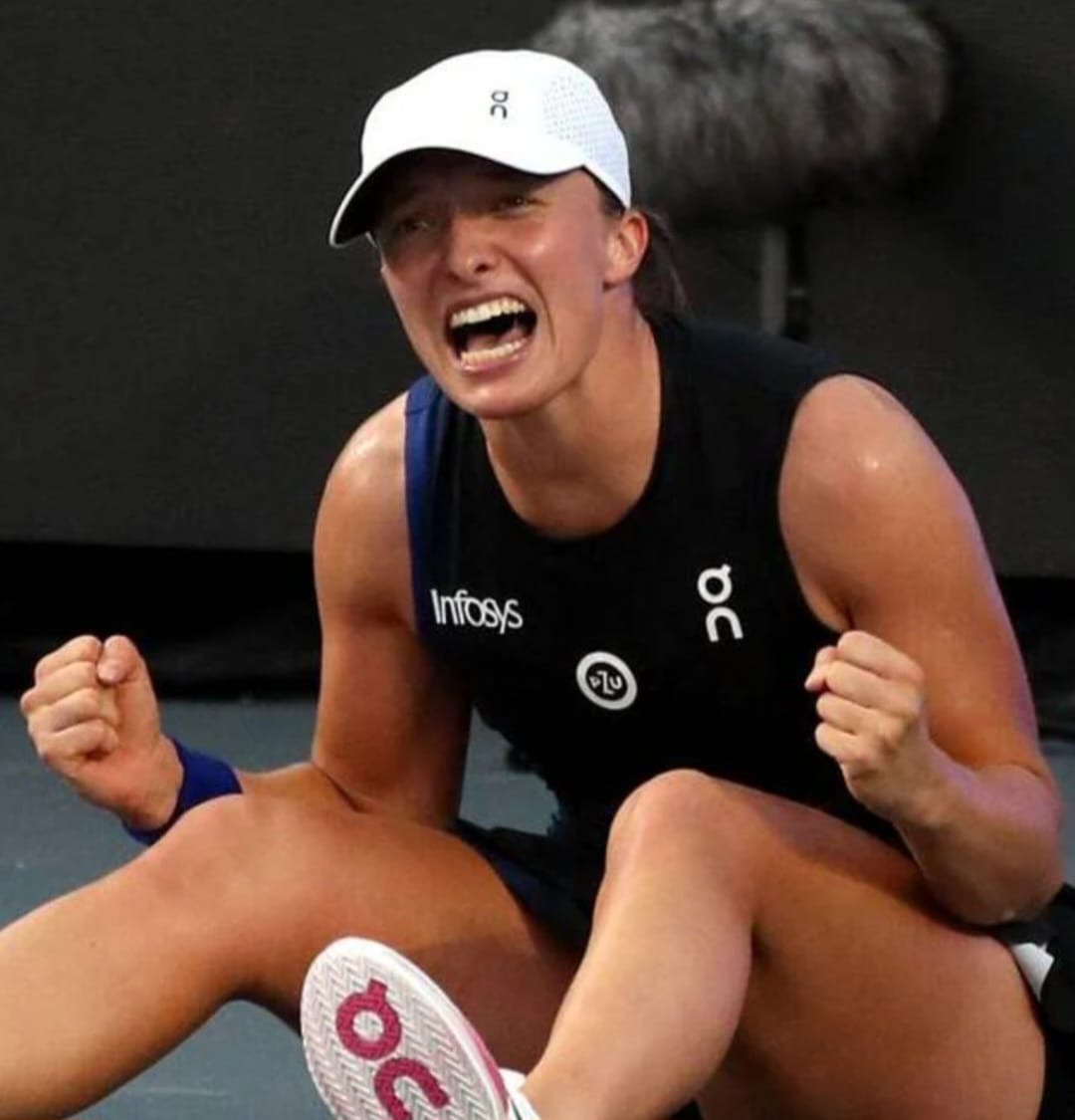 Swiatek crie son innocence. Swiatek crie son innocence.