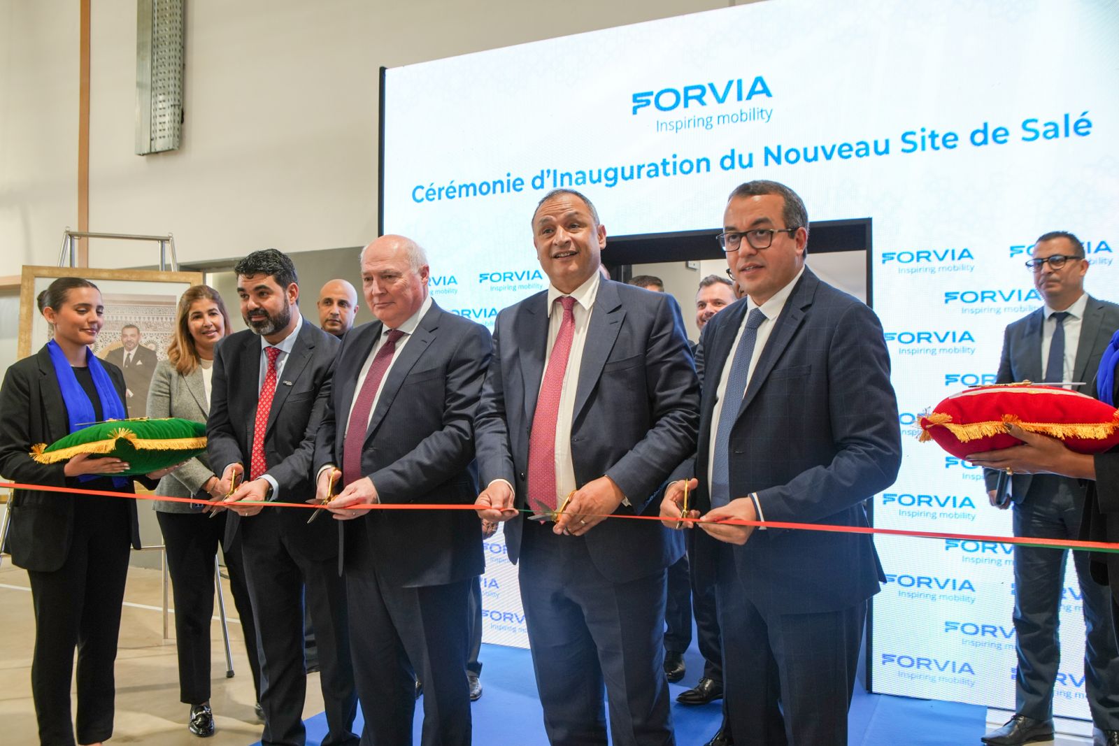 FORVIA inaugure deux nouvelles infrastructures industrielles à Salé et Kénitra