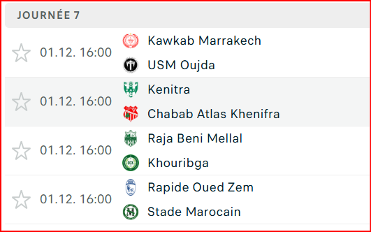 Botola DII. J7 / Le MCO, battu à domicile, avec seulement 13 joueurs sur la feuille d’arbitrage  !?? Botola DII. J7 / Le MCO, battu à domicile, avec seulement 13 joueurs sur la feuille d’arbitrage  !??
