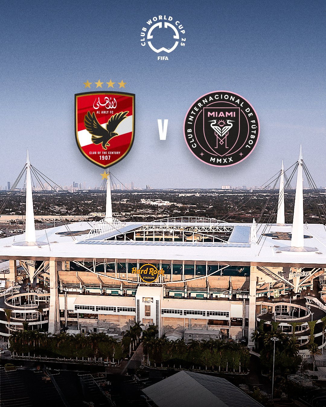 Al Ahly et Inter Miami joueront l'ouverture le samedi 14 juin 2025