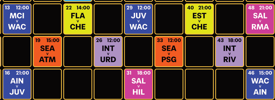 FIFA World Cup 25: Le programme du Wydad