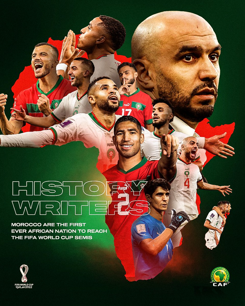 Nostalgie et fierté: Le 10/12/2022,  le Maroc en demi - finale de la CDM Qatar !