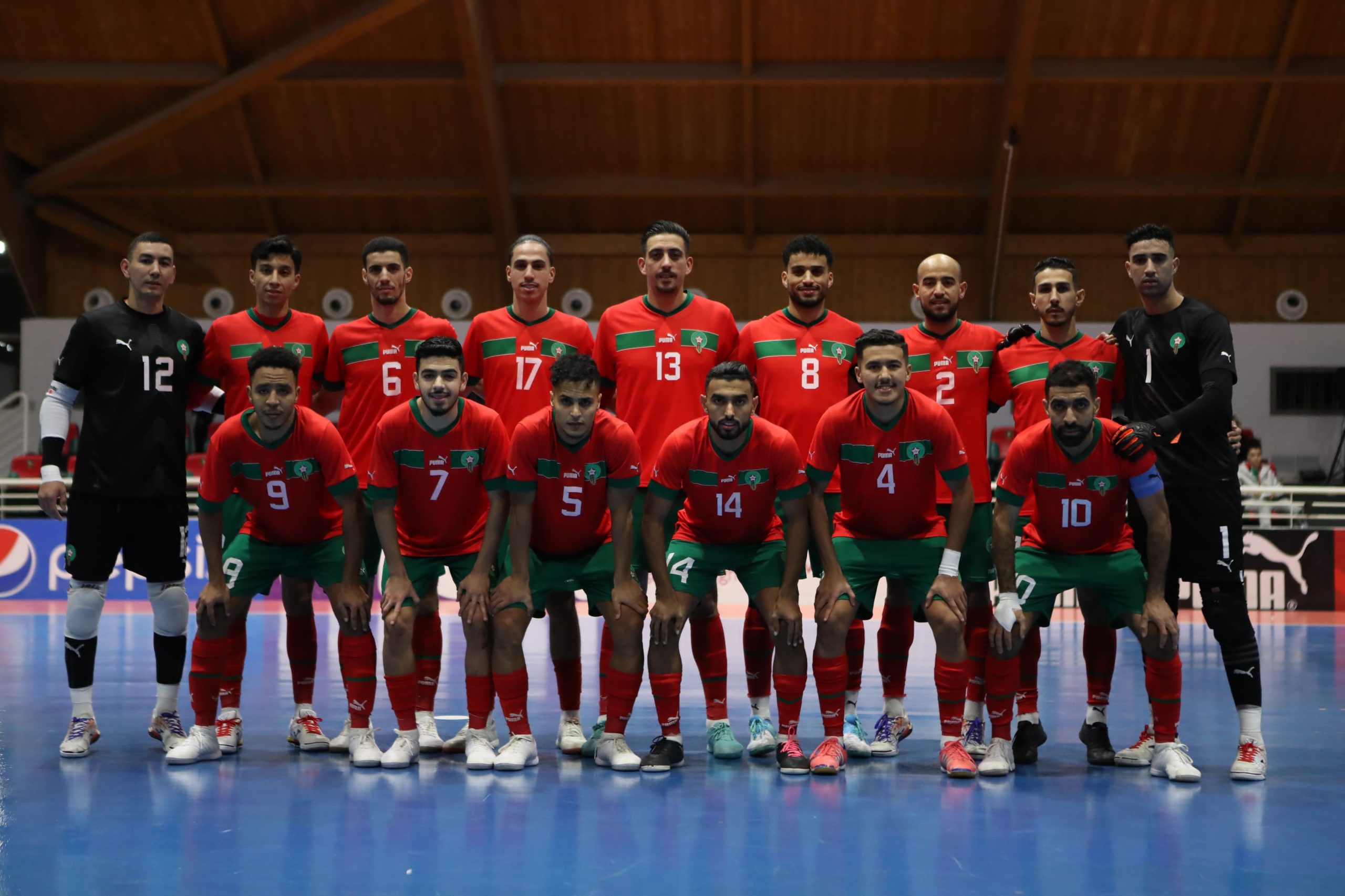 Futsal amical: Les Lions vainqueurs des Lettons  