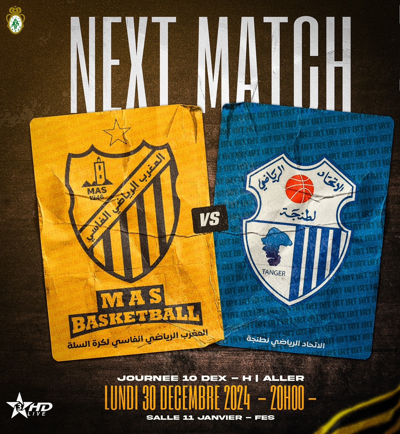 Basket / DEX (h) : Programme de la J10 Basket / DEX (h) : Programme de la J10