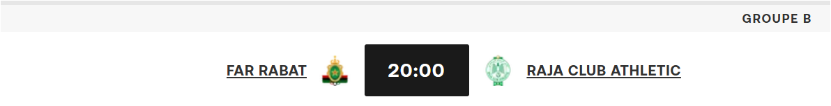 LDC : Les FAR et le Raja vainqueurs de Maniema et des Sundowns  LDC : Les FAR et le Raja vainqueurs de Maniema et des Sundowns