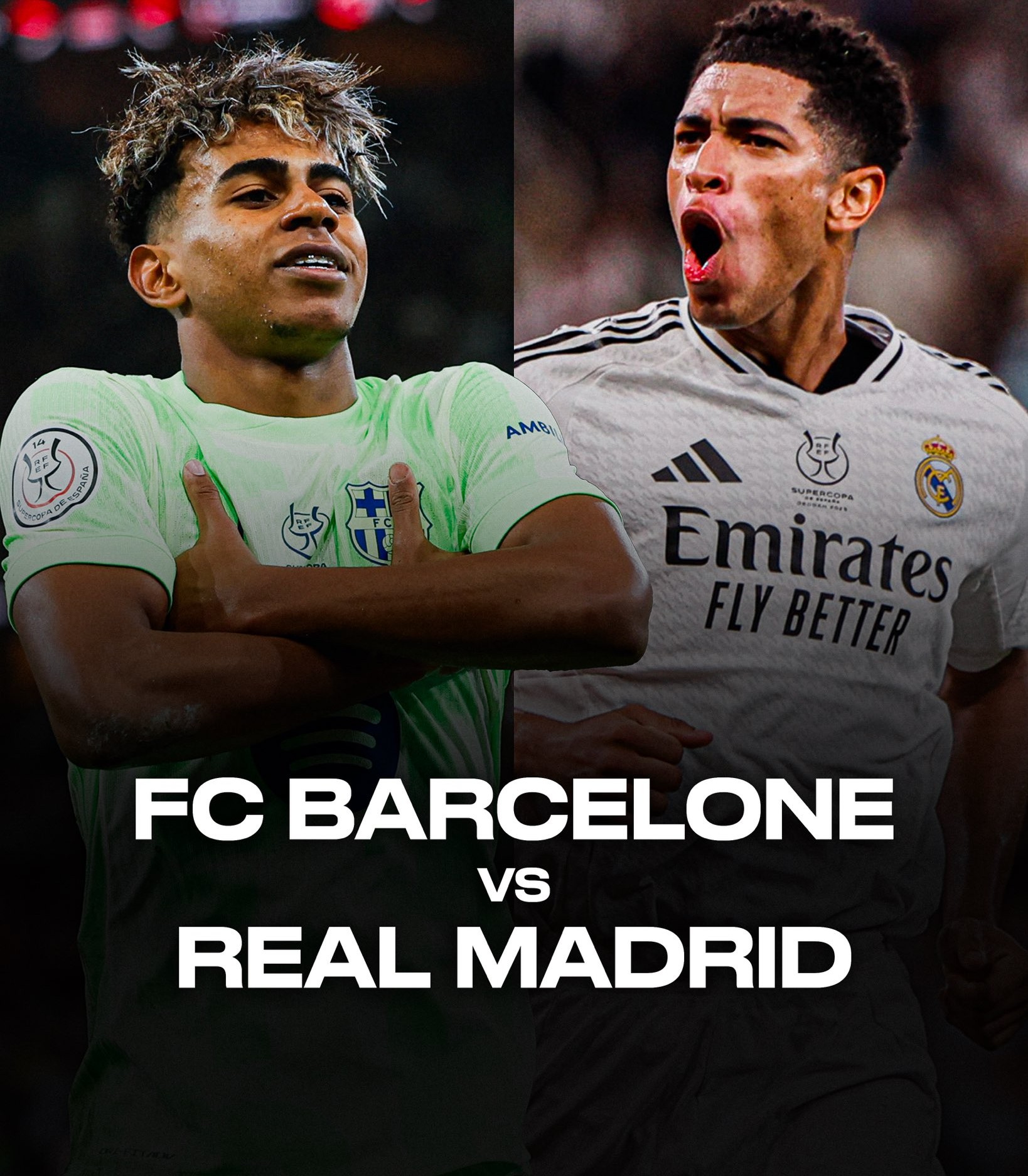 Supercoupe d’Espagne : Ce sera Barça - Real en finale ! Supercoupe d’Espagne : Ce sera Barça - Real en finale !