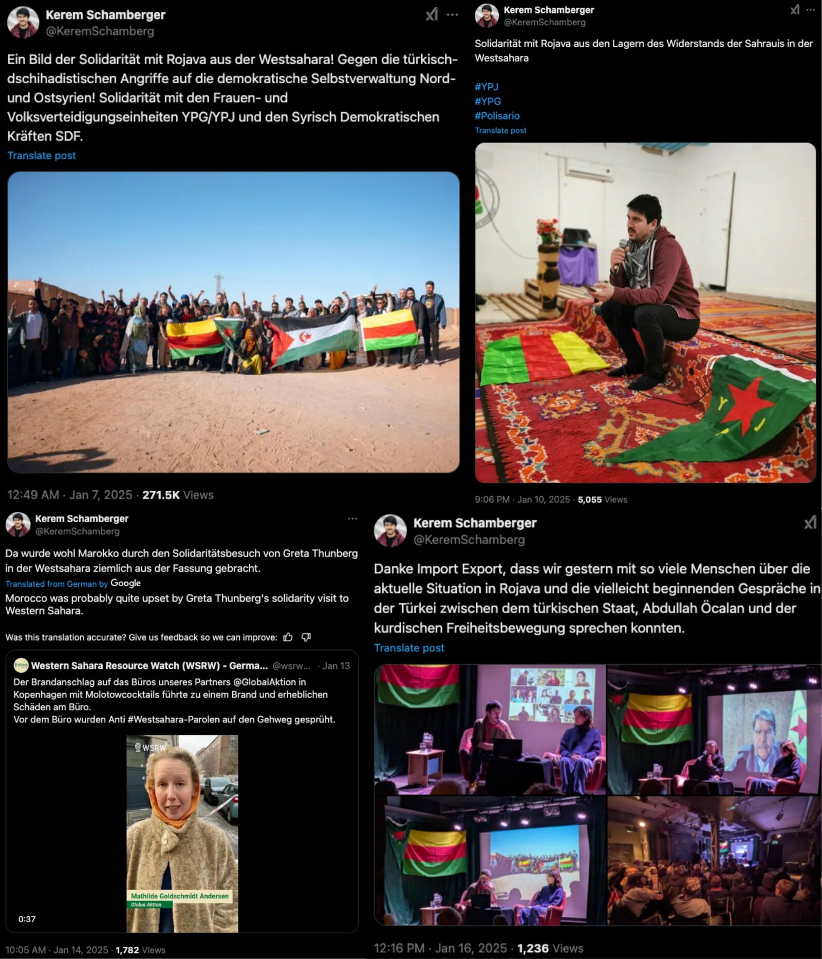 Enquête Exclusive: le réseau du PKK à Tindouf Enquête Exclusive: le réseau du PKK à Tindouf