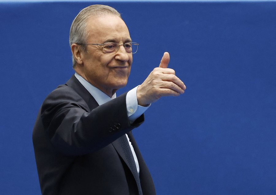 Real : Florentino Pérez, réélu président Real : Florentino Pérez, réélu président
