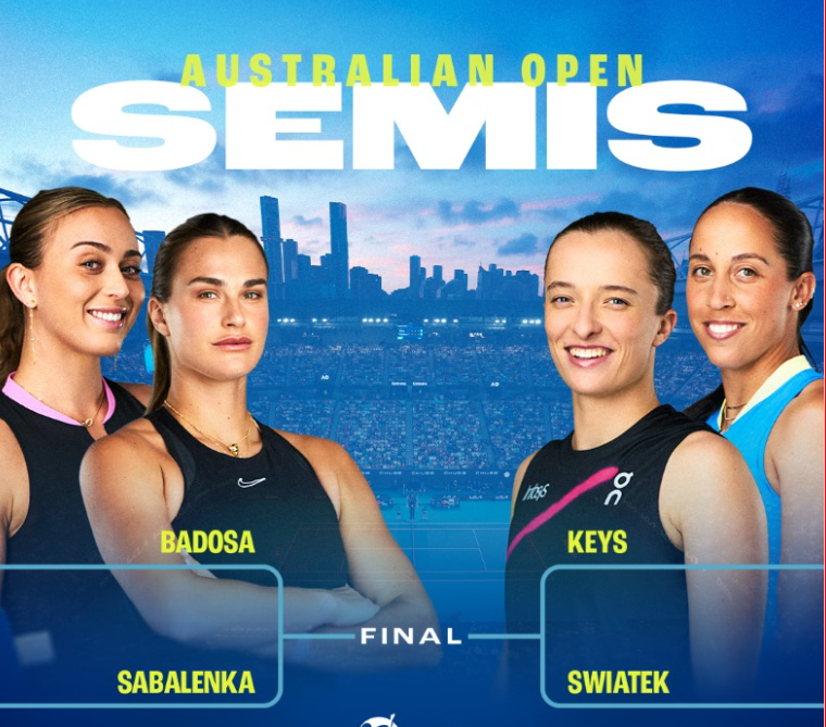 Tennis .Open d'Australie 2025 : les demi-finales féminines ce jeudi matin Tennis .Open d'Australie 2025 : les demi-finales féminines ce jeudi matin