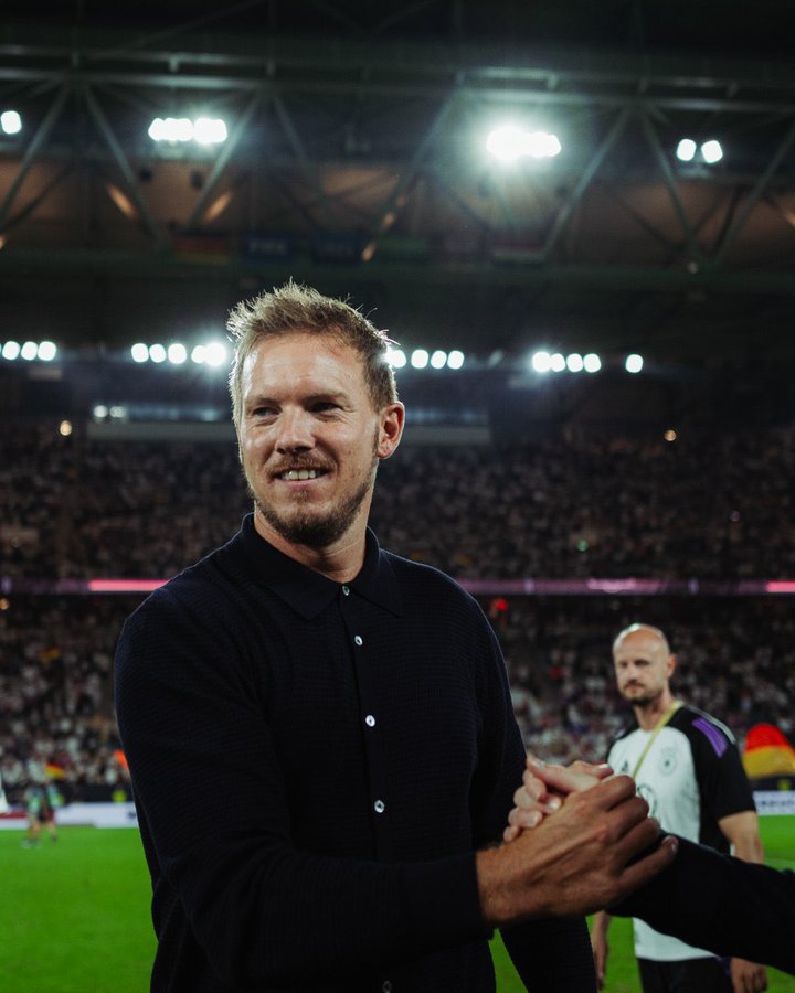 Foot allemand : Julian Nagelsmann coach national jusqu'à l'après Euro 2028 Foot allemand : Julian Nagelsmann coach national jusqu'à l'après Euro 2028