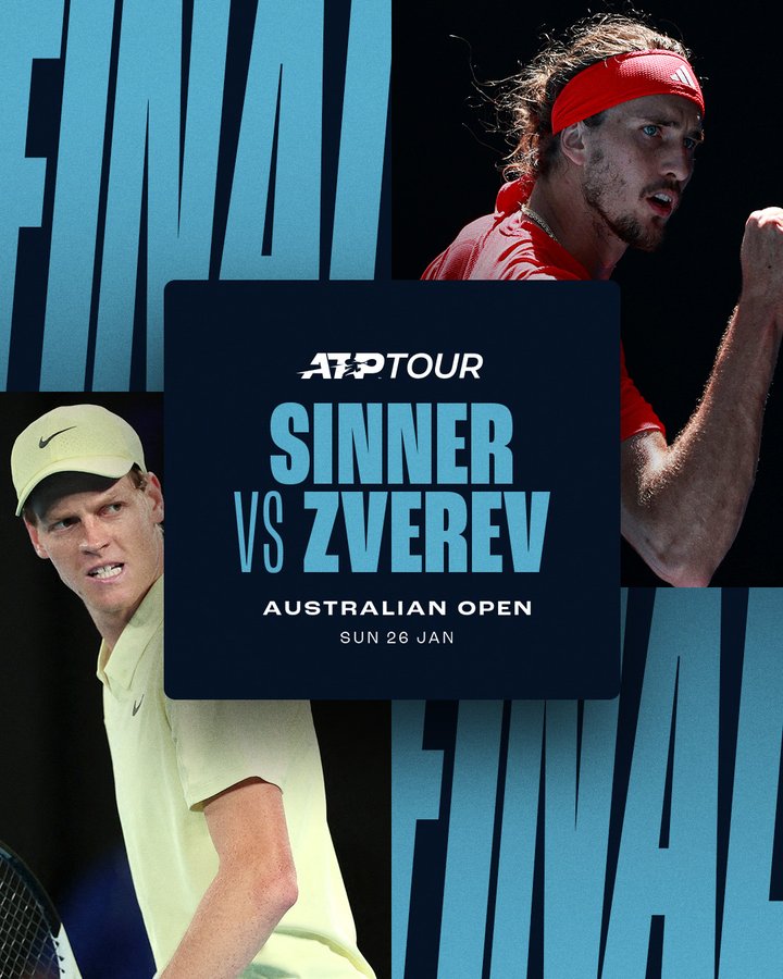 Tennis / Finale .Open d’Australie 25 (h): le numéro 1 mondial contre le numéro 2 ce dimanche matin Tennis / Finale .Open d’Australie 25 (h): le numéro 1 mondial contre le numéro 2 ce dimanche matin