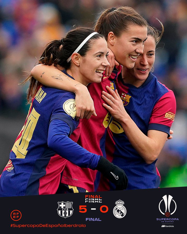 Finale .Supercoupe d'Espagne (f): Le Barça domine le Real 