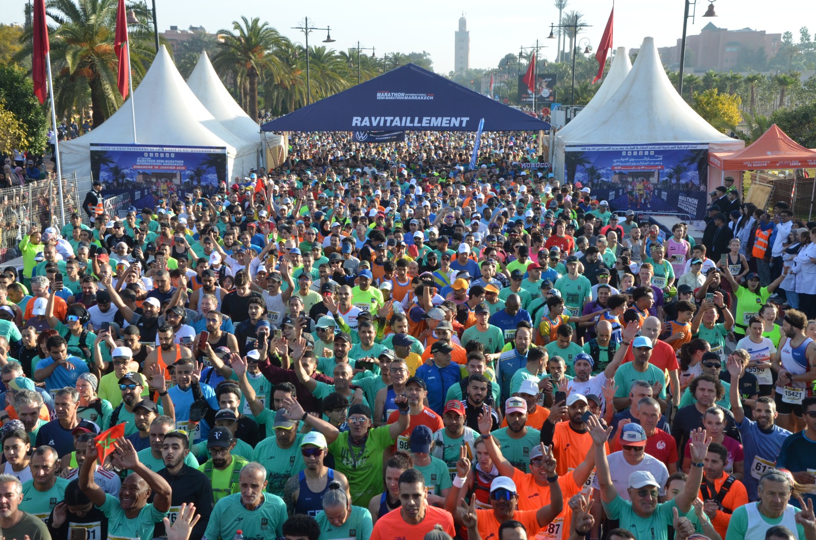 Marathon international de Marrakech: Kibiwott et Tsegaye remportent la 35ème édition