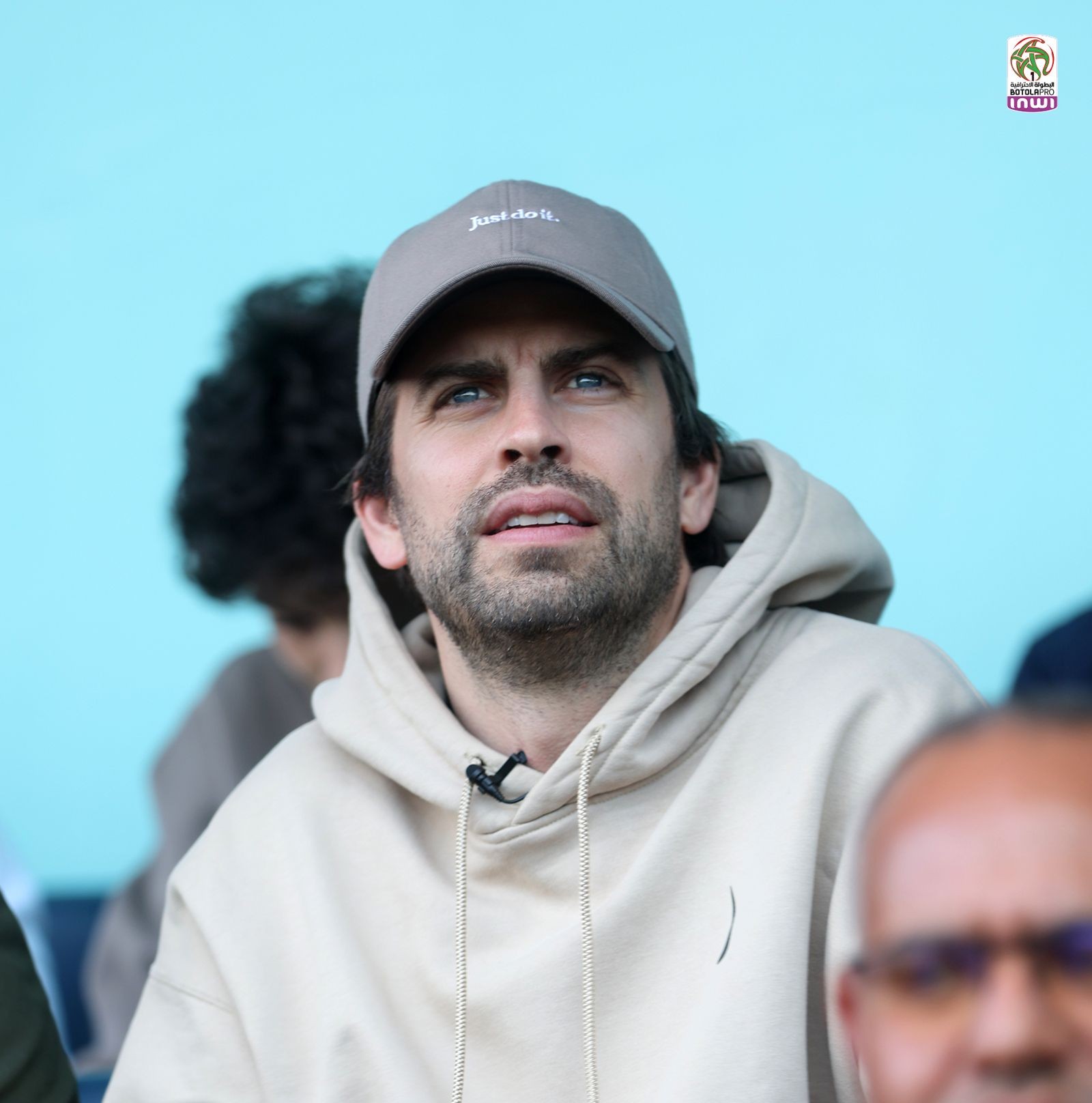 DHJ-MAS: Gérard Piqué a suivi le match DHJ-MAS: Gérard Piqué a suivi le match