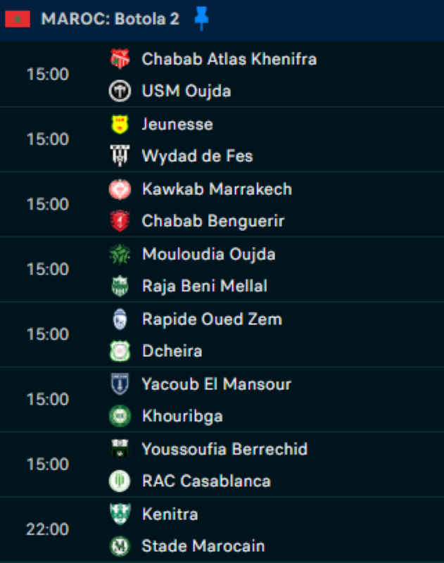 Botola DII/J19: Aujourd’hui, première journée ramadanesque !