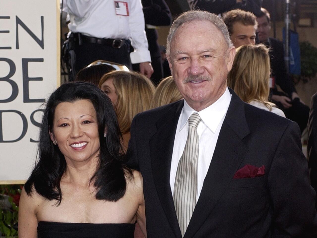 Gene Hackman et sa femme en 2003. Gene Hackman et sa femme en 2003.