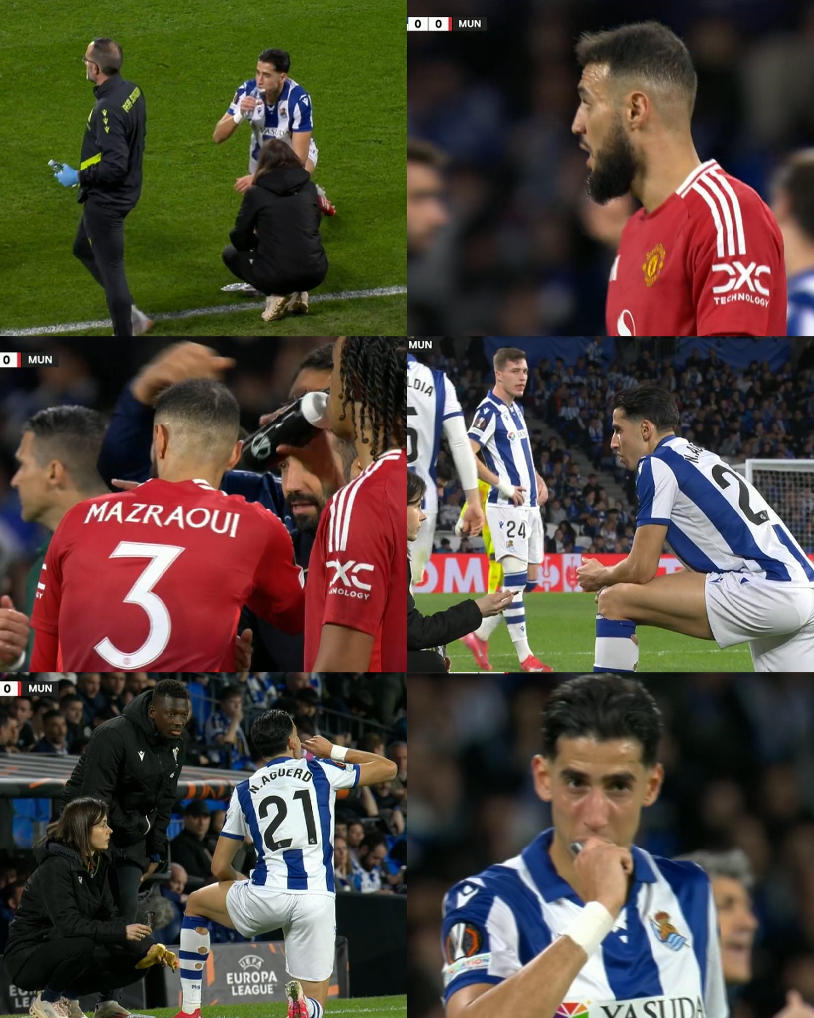 Real Sociedad - Man. United: Une pause ‘’ rupture de jeûne ‘’ accordée à Aguerd et Mezraoui Real Sociedad - Man. United: Une pause ‘’ rupture de jeûne ‘’ accordée à Aguerd et Mezraoui