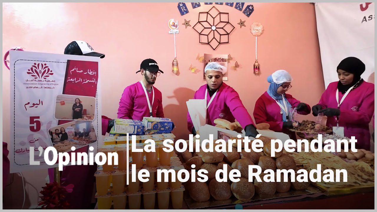 L’esprit de solidarité marocaine pendant le mois de Ramadan