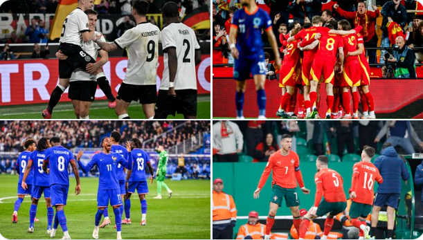 LDN: Espagne - France et Allemagne - Portugal en demi-finales 