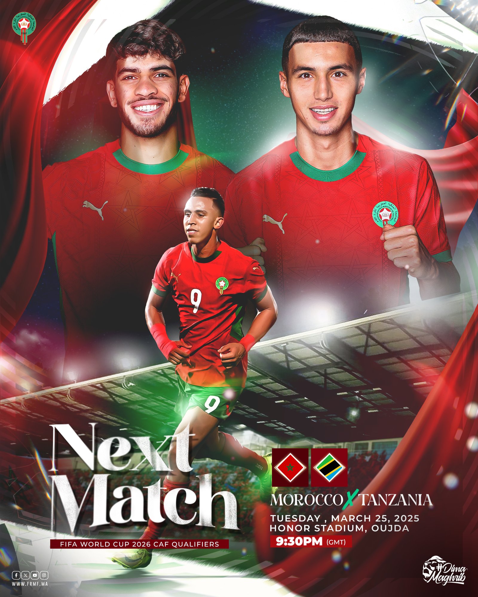 Q. CDM 26 / Maroc-Tanzanie: Ce mardi, est-ce la soirée de la qualification ?