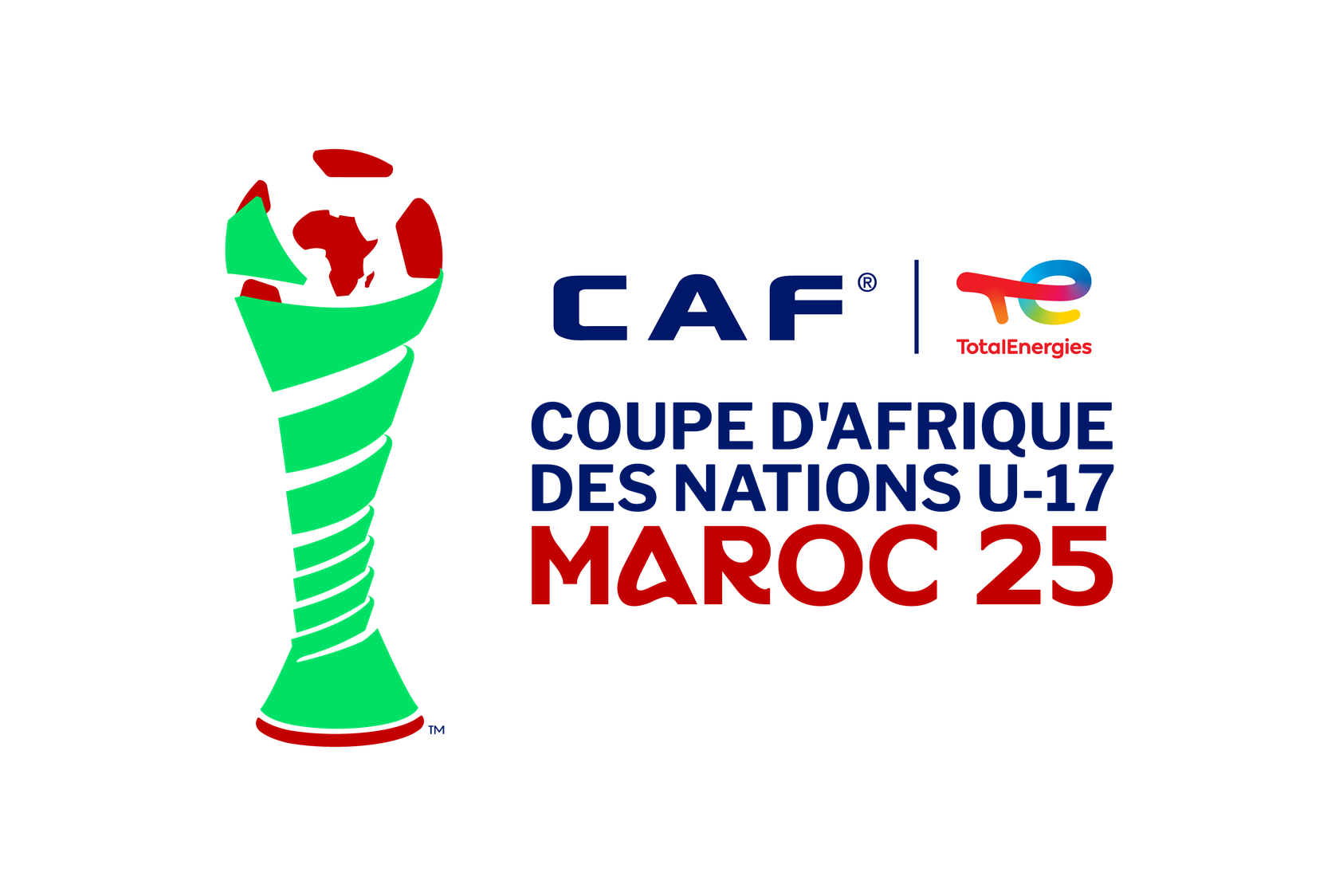 CAN U17 Maroc 2025: Un nouveau visuel et un nouveau trophée pour la compétition