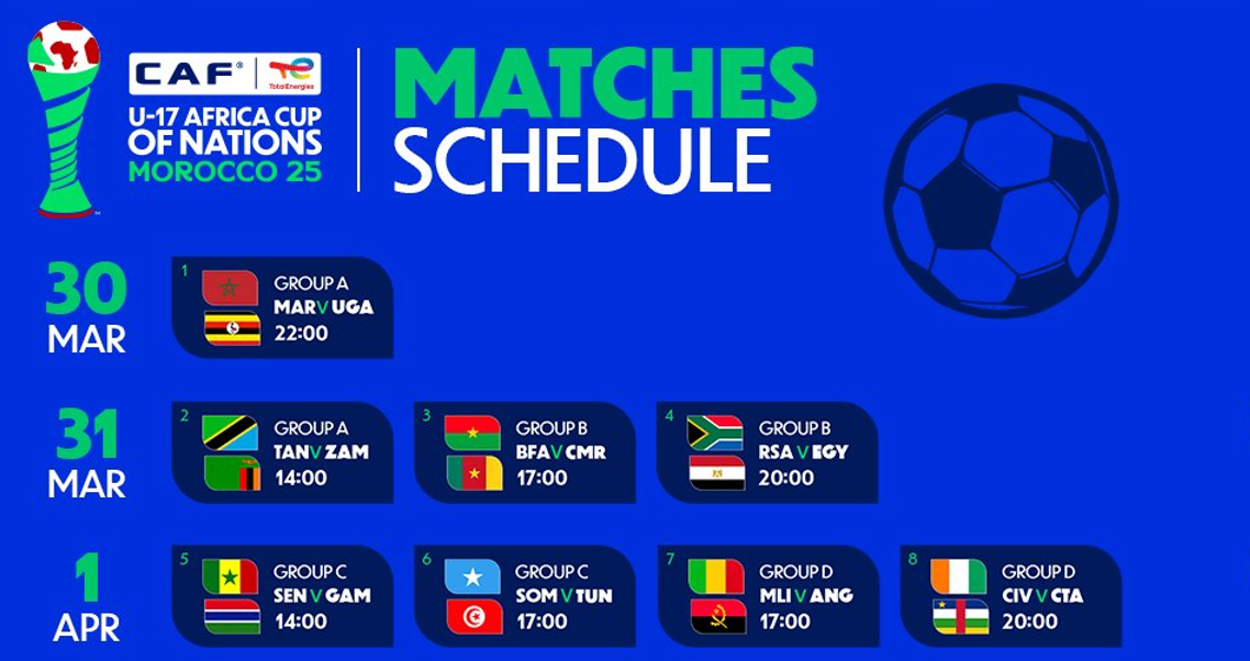 CAN U17 : Billetterie et programme