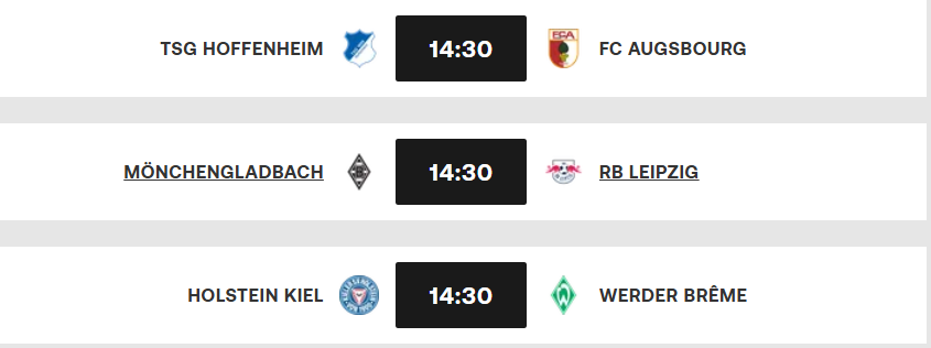Bundesliga / J27 :  Le leader à domicile cet après-