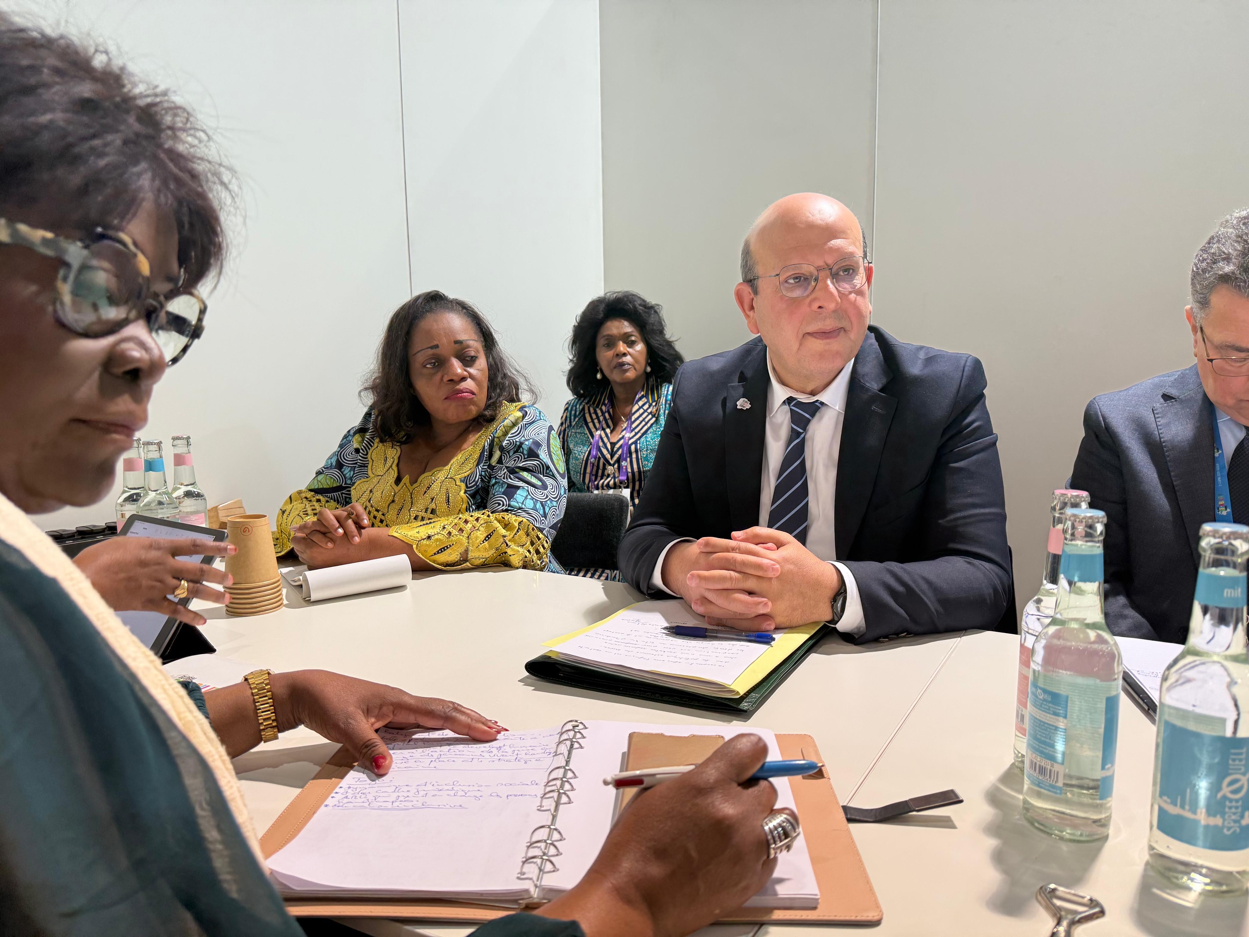 Berlin :  Abdeljebbar Rachidi et ses homologues africains lancent le Réseau africain sur la solidarité et le handicap