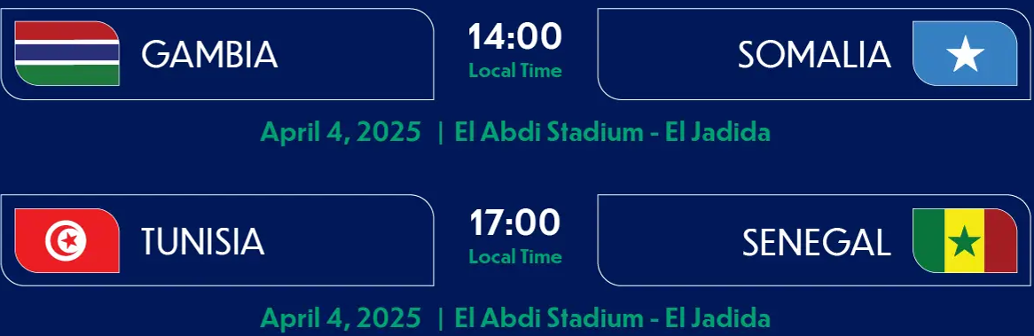 CAN U17 / Programme de ce vendredi avec le choc Tunisie-Sénégal
