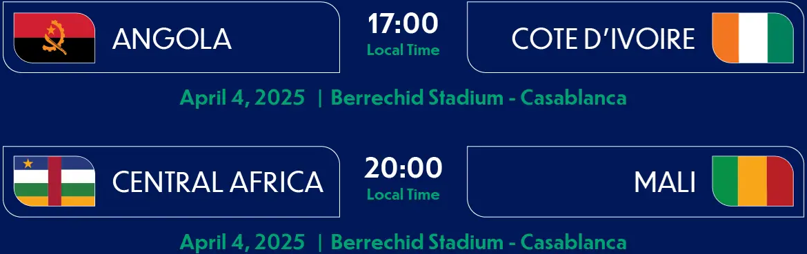 CAN U17 / Programme de ce vendredi avec le choc Tunisie-Sénégal
