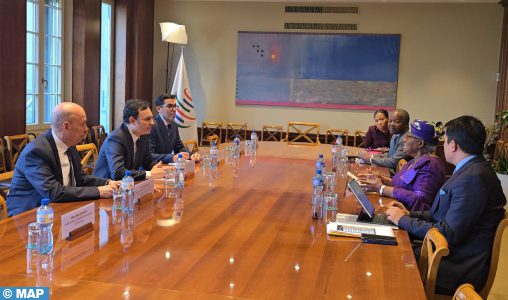 L'avenir du commerce international en lien avec l'emploi au menu d’un entretien de Sekkouri avec la DG de l’OMC