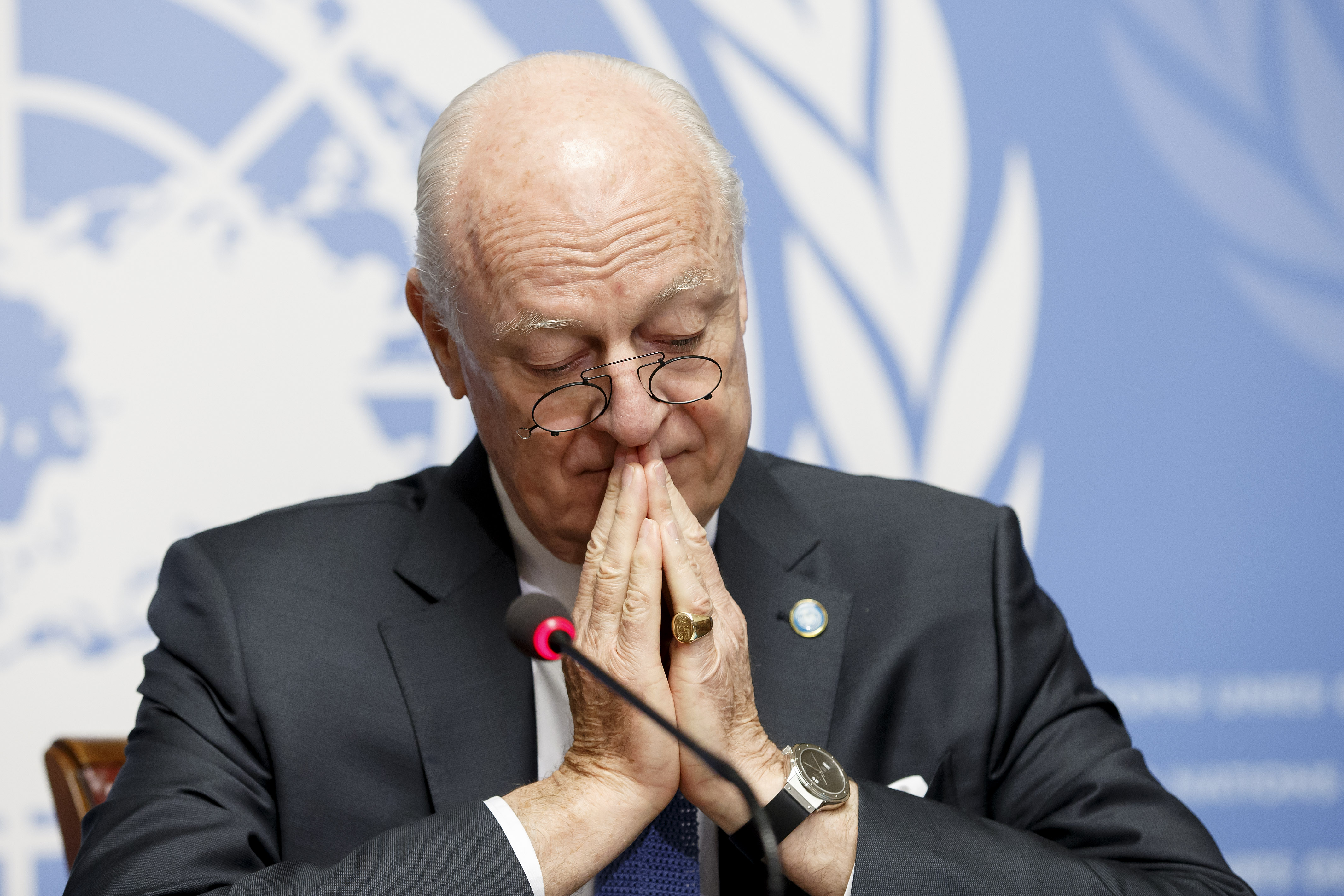 Staffan de Mistura à quelques jours de livrer son dernier rapport au Conseil de Sécurité.