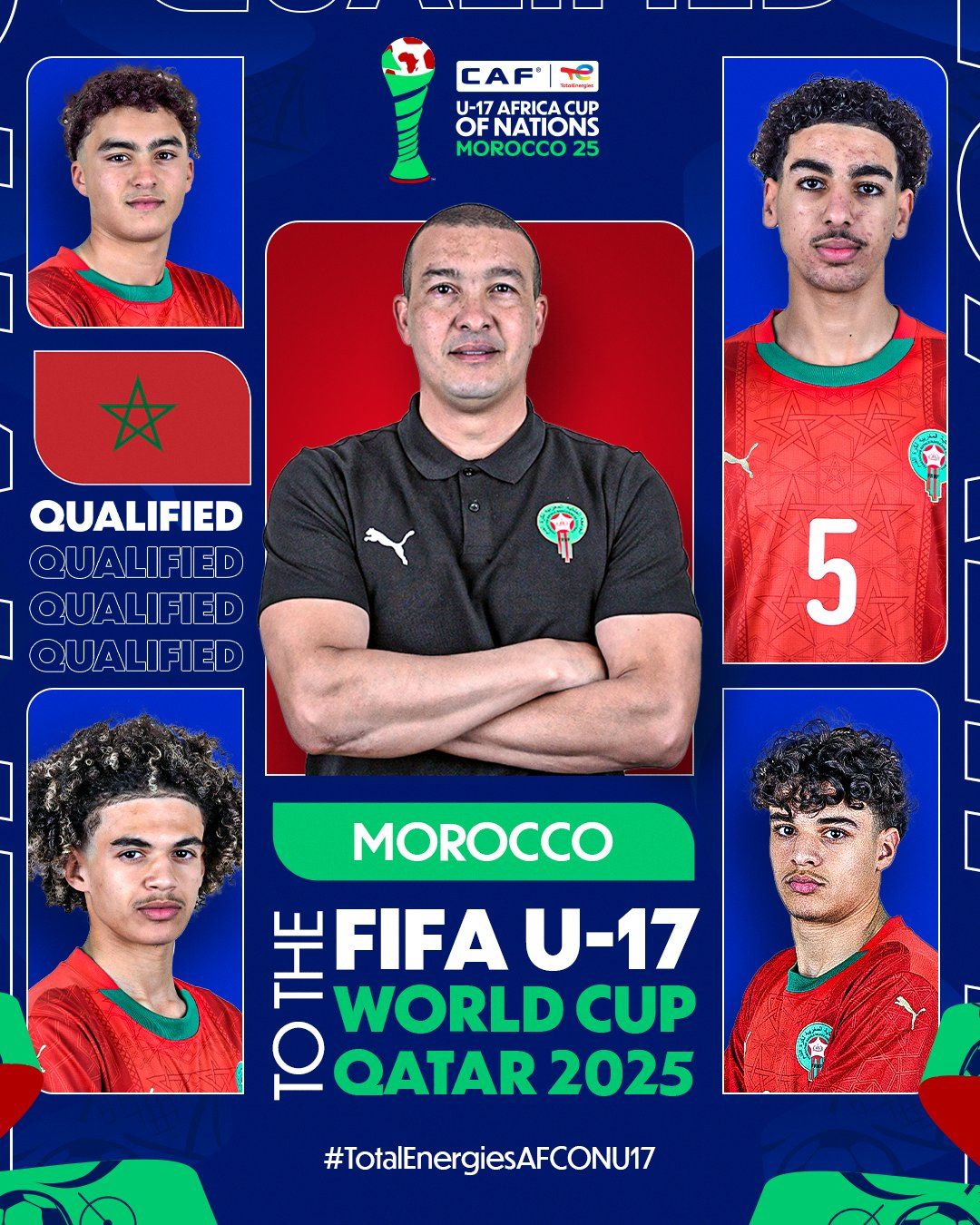 CAN U17/ Les Lionceaux filent vers les quarts et la CDM Qatar 25