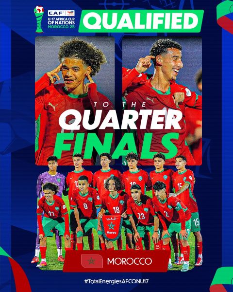 CAN U17/ Les Lionceaux filent vers les quarts et la CDM Qatar 25
