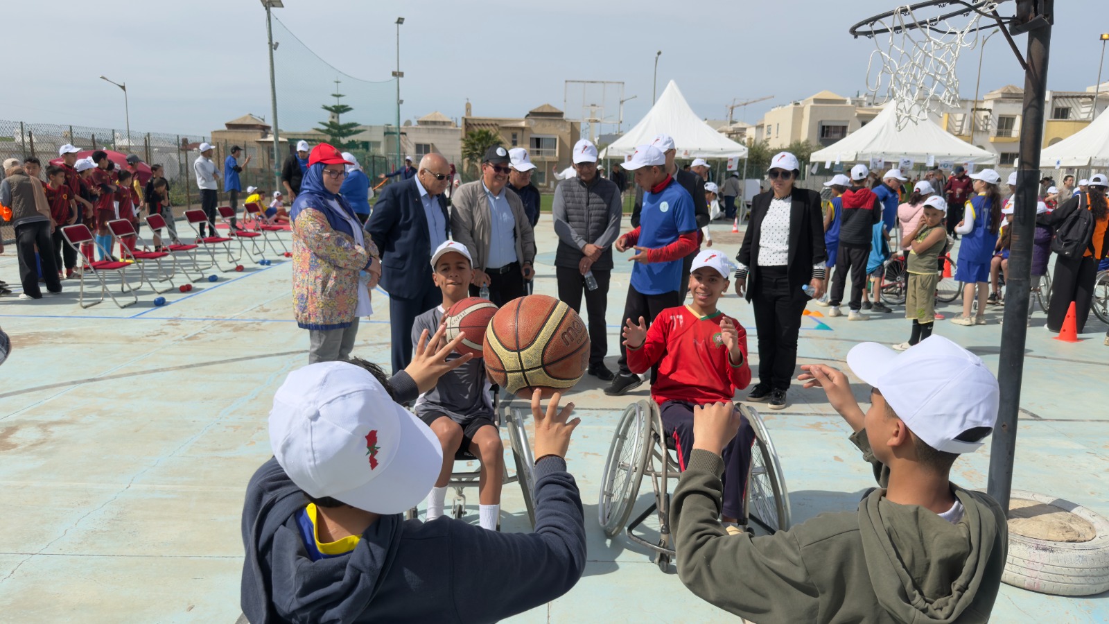 Célébration à Tamesna de la Journée internationale du sport au service du développement et de la paix