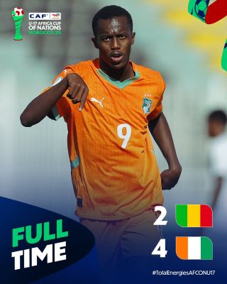CAN U17 / Groupe D : La Côte d’Ivoire déloge le Mali de la première place 