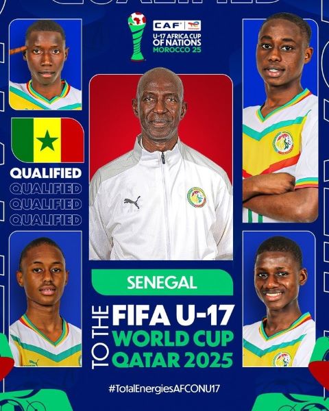 CAN U17/Groupe C: La Tunisie et le Sénégal qualifiés, la Gambie barragiste 