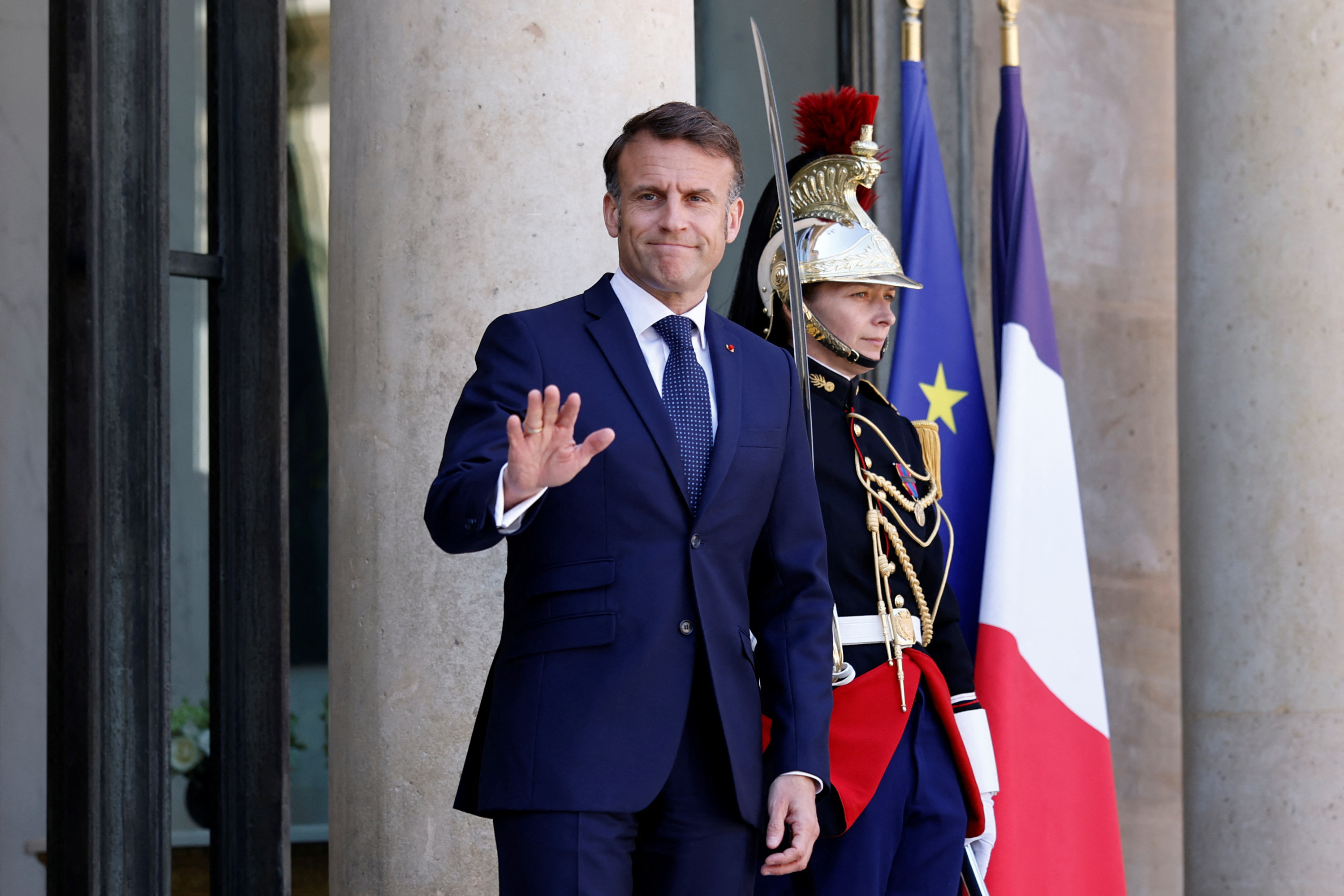 La France pourrait reconnaître l'Etat palestinien "en juin", dit Macron La France pourrait reconnaître l'Etat palestinien "en juin", dit Macron