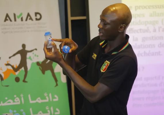 CAN U17 / Dopage: Campagne de sensibilisation de la CAF et de l'Agence Marocaine Anti-Dopage (AMAD) auprès des différentes équipes nationales 
