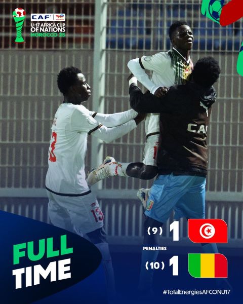 CAN U17/ Officiel : Mali-Burkina Faso, l’autre demi-finale de mardi prochain !