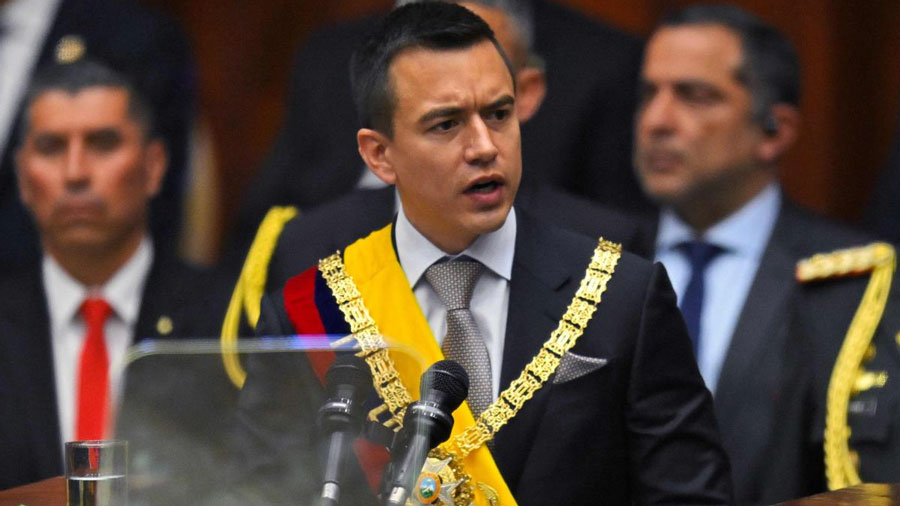 Équateur : Pro-marocain, le président Daniel Noboa réélu pour un second mandat