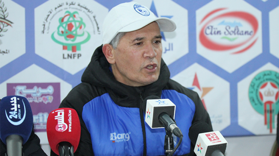 Mounir Chebilne, l’entraineur de l’OCK.