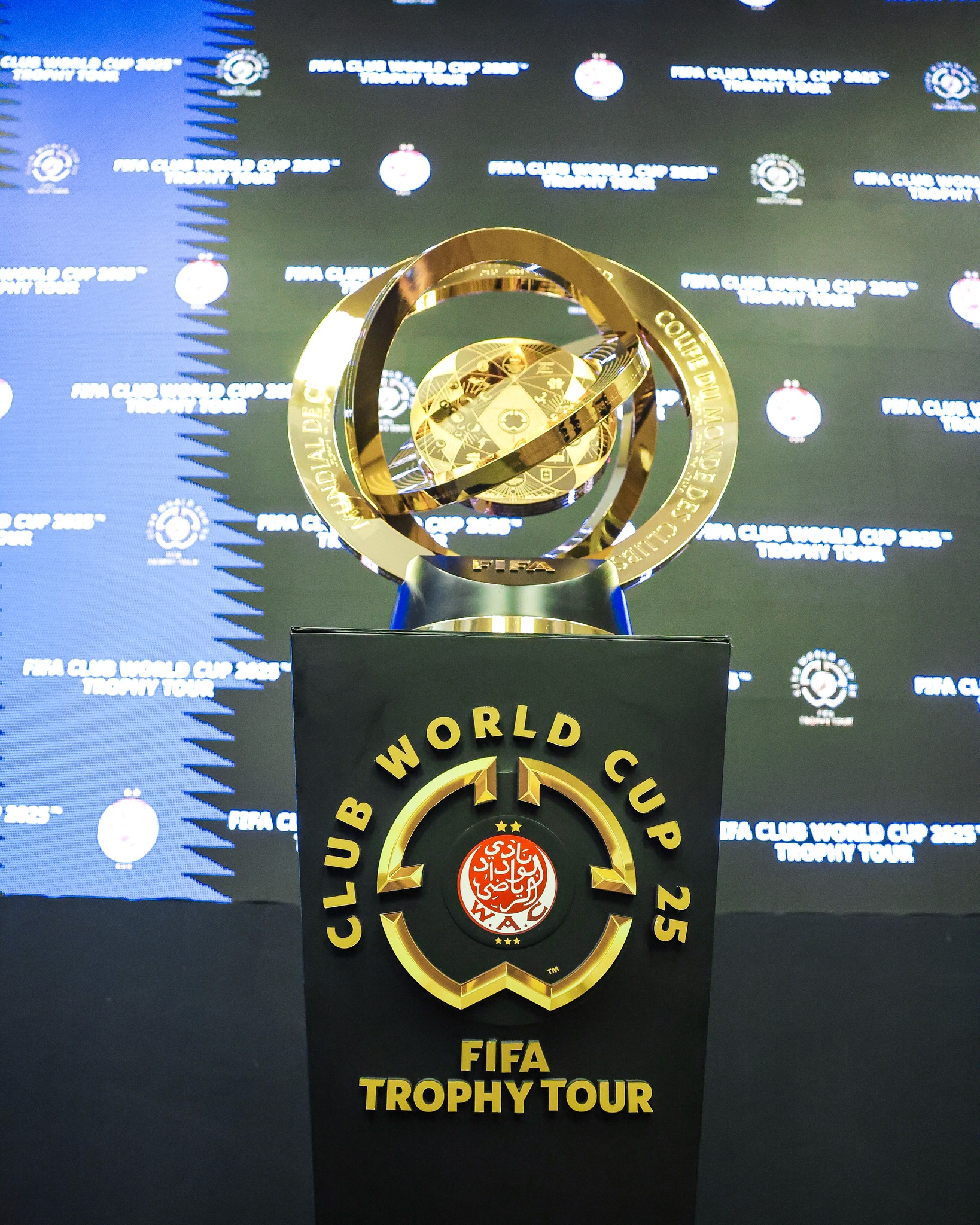 CDM des Clubs : Le Trophée est arrivé à Casablanca