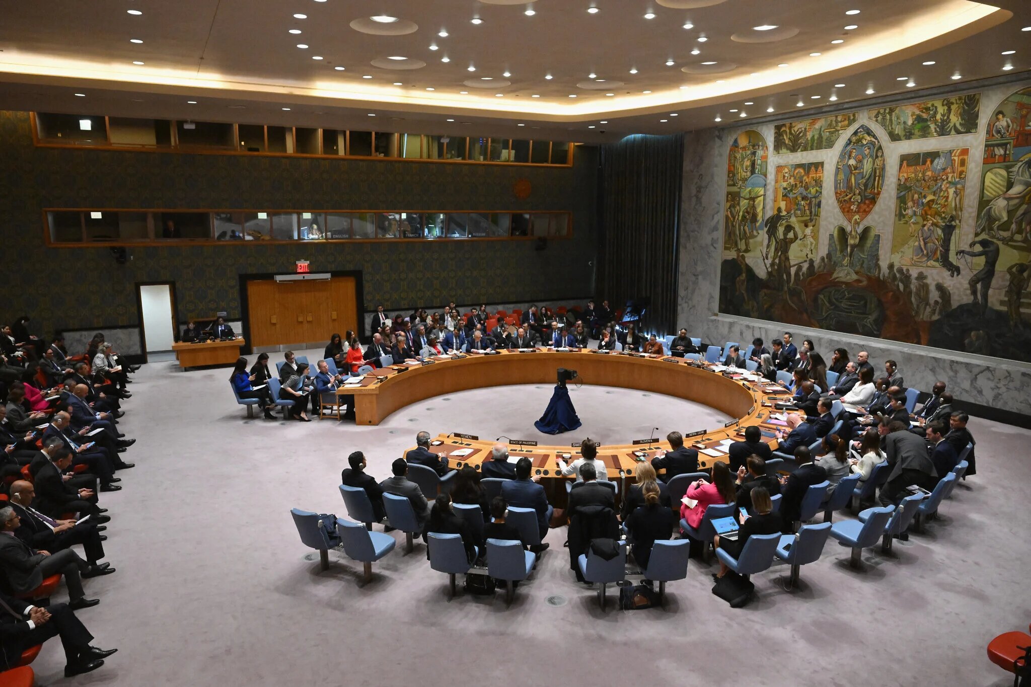 Réunion à huis clos du Conseil de Sécurité de l’ONU