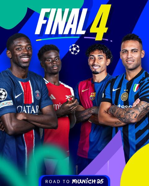 1/4 LDC: Arsenal et l'Inter éliminent respectivement le Real et le Bayern 