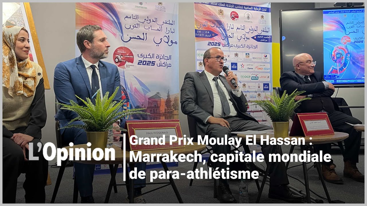 Grand Prix Moulay El Hassan : Marrakech, capitale mondiale de para-athlétisme